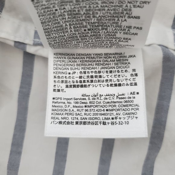 Old Navy Men's Unisex Full-Zip Lightweight Windbreaker Jacket White/Gray Sz L/G - Picture 11 of 14